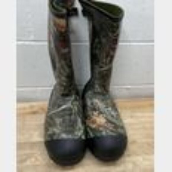 Mens Ankle Fit 2400 gram Insulated Rubber Boots Mossy Oak Country DNA